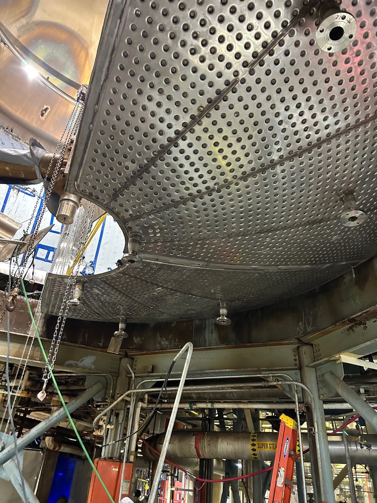 Brew house tank fabrication and installation