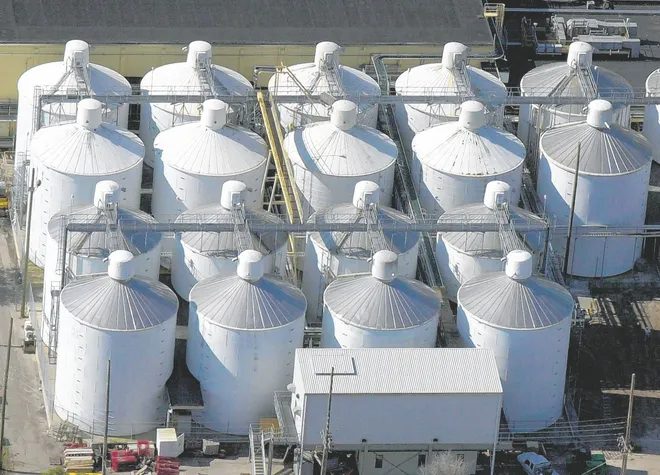 Aseptic juice tanks